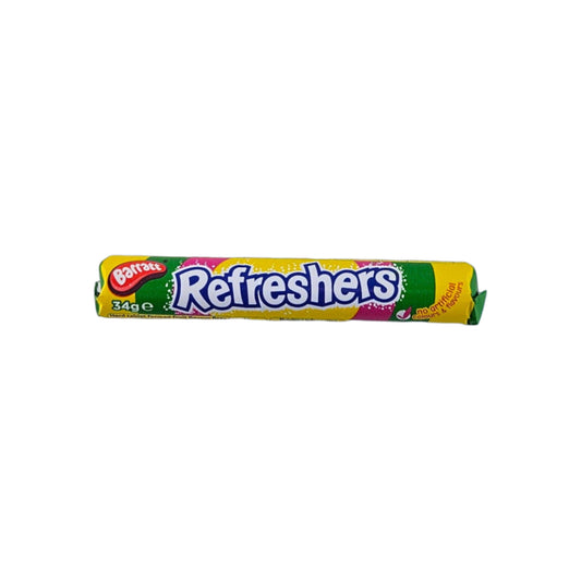 Barratt Refreshers Roll hard pressed candy retro sweets
