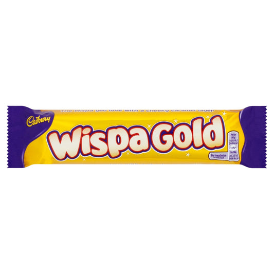 Cadbury's Wispa Gold Milk Chocolate Bar Retro Chocolate Bars