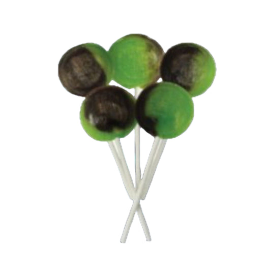 Chocolate Lime Joseph Dobson Mega Lollipop retro sweets Killer Candy