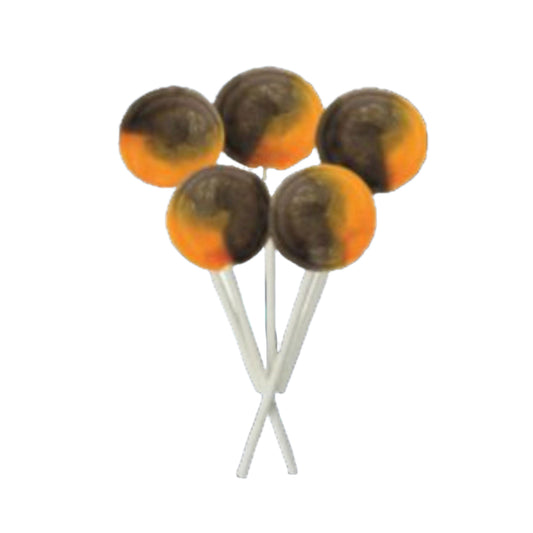 Chocolate Orange Joseph Dobson Mega Lollipop retro sweets Killer Candy