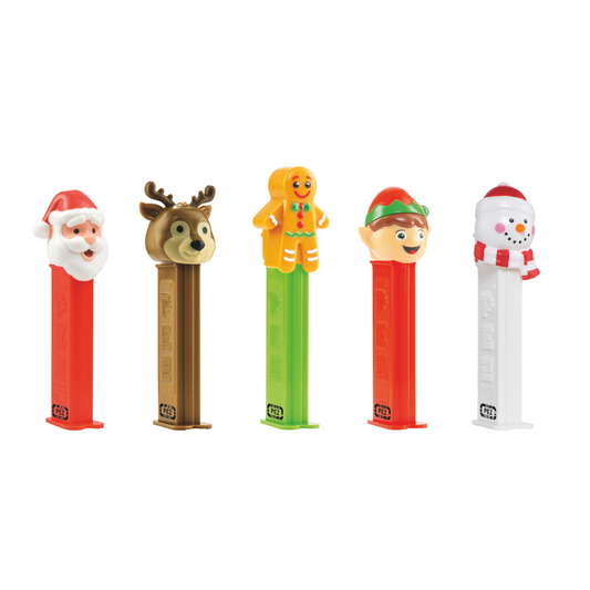 Christmas PEZ Dispenser - Pack of all 5 Characters Christmas Sweets