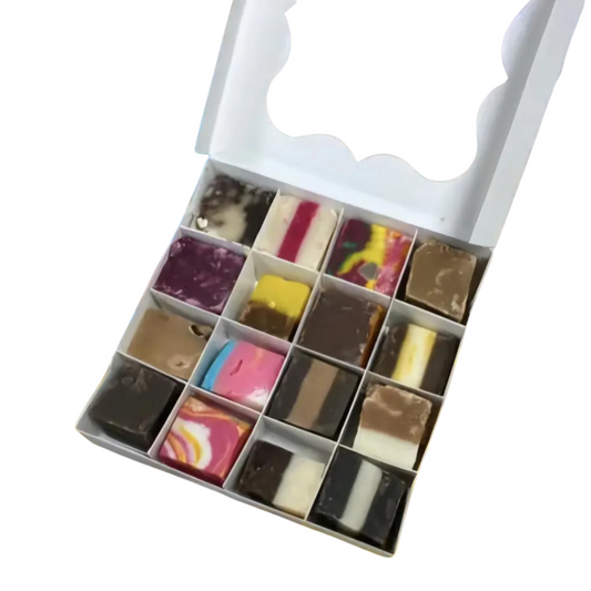 Fudge Gift Box Opened