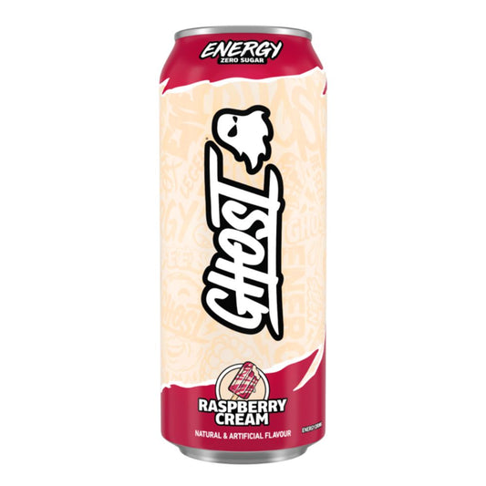 Ghost Energy Raspberry Cream Energy Drink American Soda