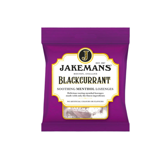Jakemans Blackcurrant Menthol boiled sweets retro sweets Killer Candy