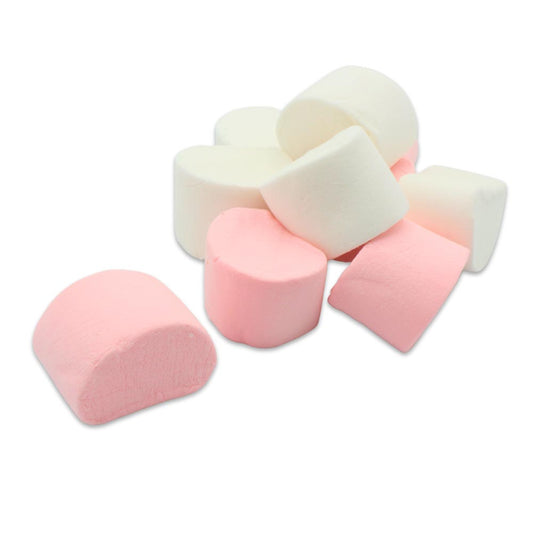 Pink And White Marshmallows Retro Sweets