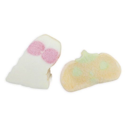Pumpkin and Ghost Marshmallows Halloween Sweets