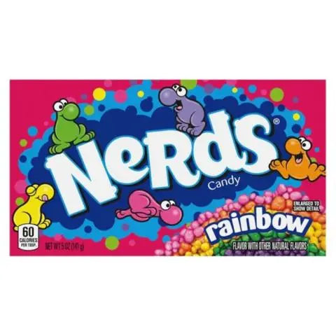 Rainbow Nerds Theatre Box American Candy