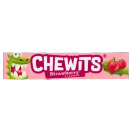 Strawberry Chewits chewy sweets taffy sweets retro sweets Killer Candy