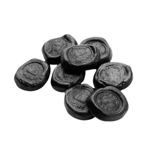 Taveners Pontefract Cakes liqorice sweets retro sweets Killer Candy