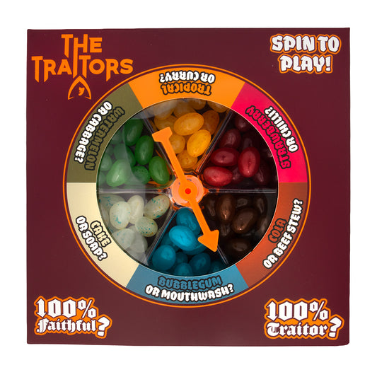 The Traitors Jelly Bean Spinner Game Retro Sweets