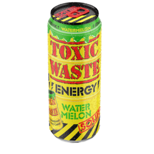 Toxic Waste Sour Watermelon Energy Drink American Energy Drink