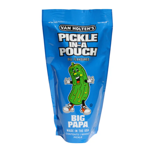 Van Holtens Big Papa Pickle in a Pouch American Snacks