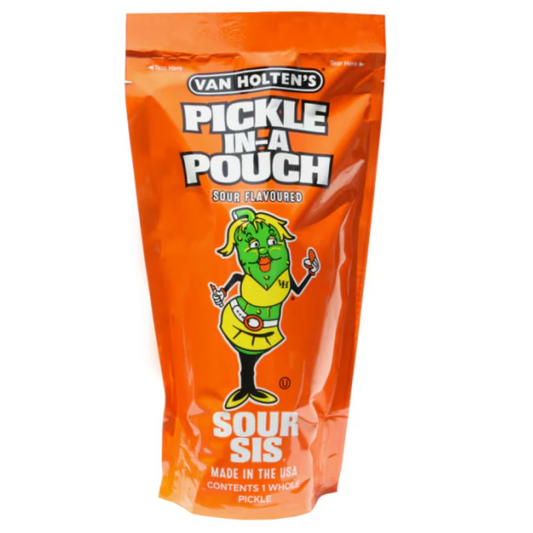 Van Holtens Sour Sis Pickle in a Pouch American Snacks