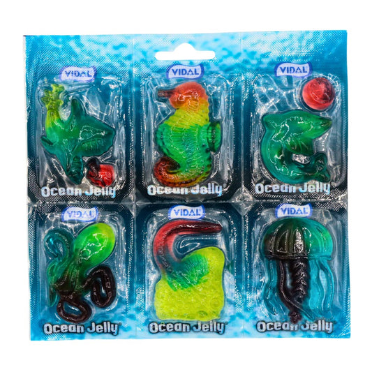 Vidal Ocean Jelly Retro Sweets
