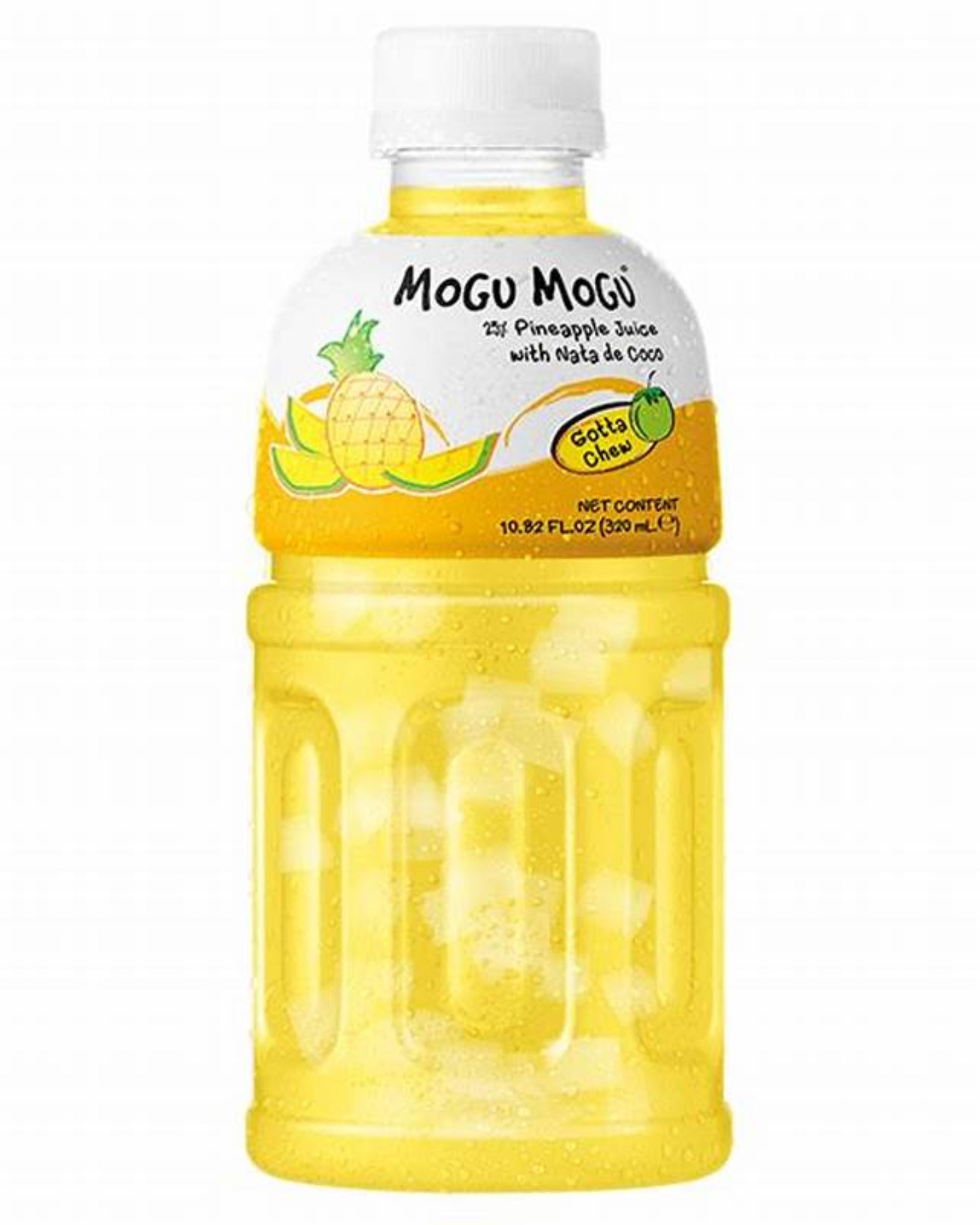 mogu mogu gotta chew pineapple Asian drink