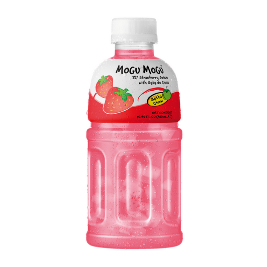 Mogu Mogu Strawberry Fruit Juice Drink Thailand Drinks