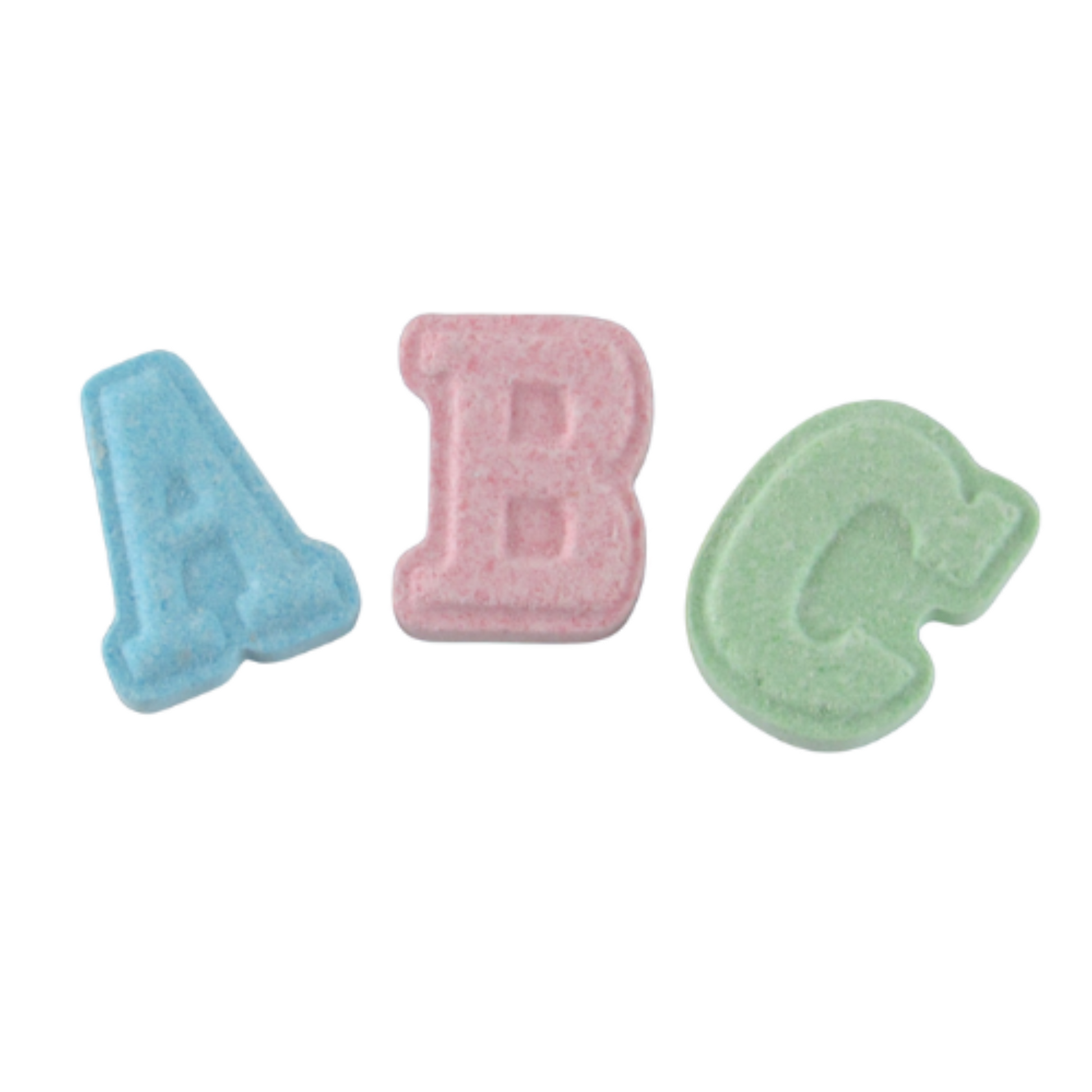 ABC Candy Letters hard pressed candy retro sweet
