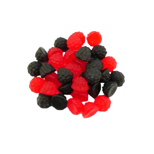 Blackberry And Raspberry Gums Jelly Sweets