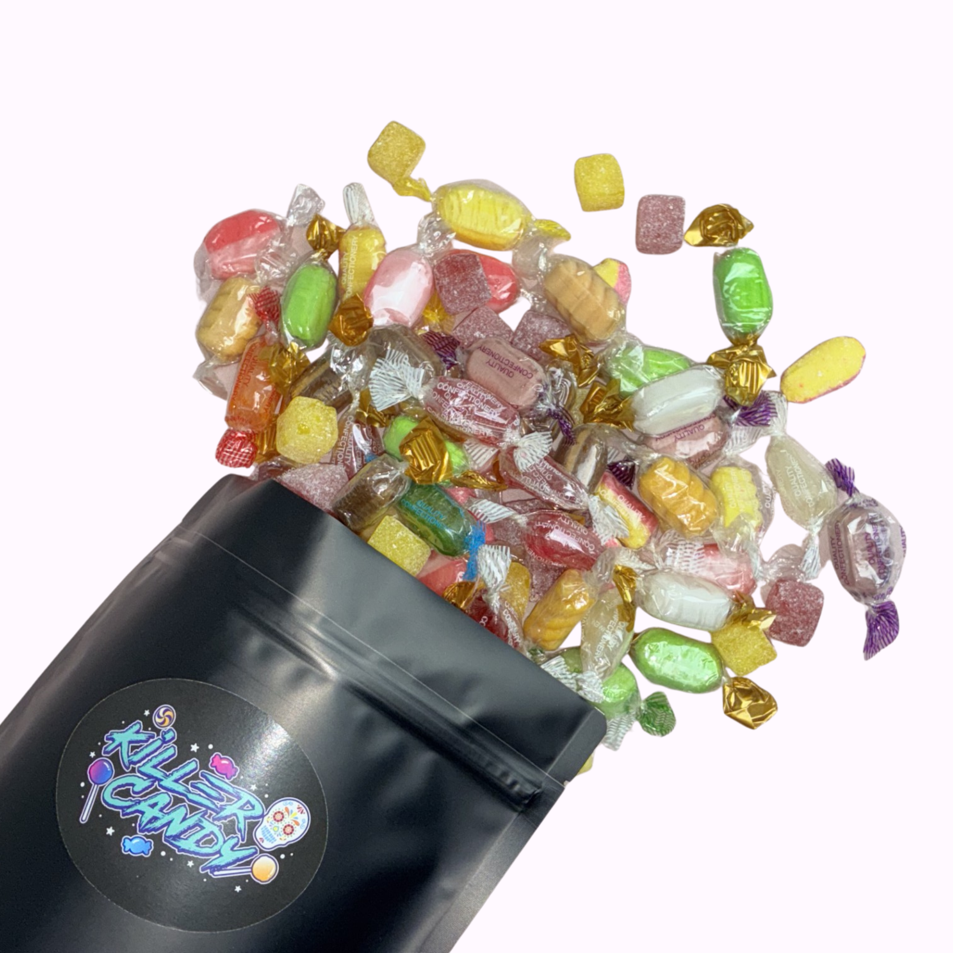 Boiled Sweet Pick N Mix Pouch Retro Sweets