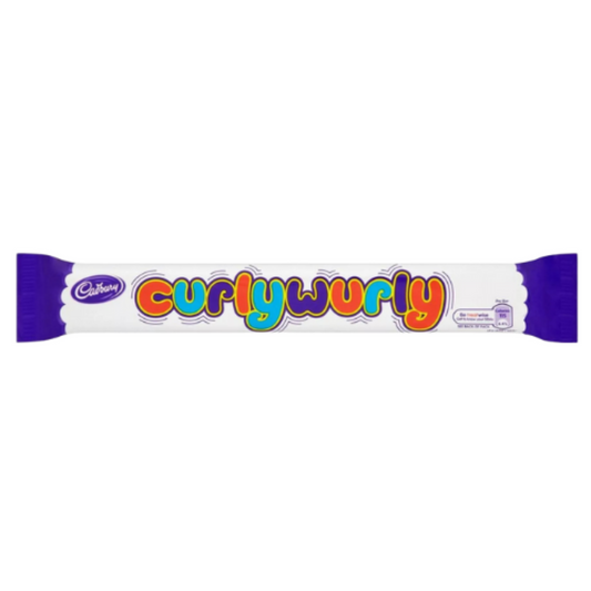 Cadburys Curly Wurly Milk Chocolate Bar Retro Chocolate Bar