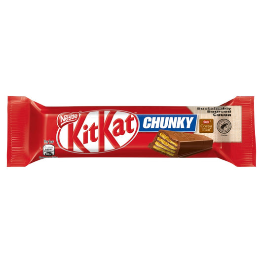 Nestle Kit Kat Chunky Milk Chocolate Bar Retro Chocolate Bars