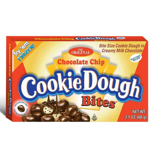 Chocolate Chip Cookie Dough Bites Theatre Box American Candy