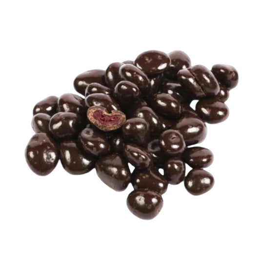 Dark Chocolate covered Cranberries retro sweets Killer Candy