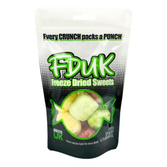 Freeze Dried Sweets Xtreme Sour Pouch by FDUK Freeze Dried Candy
