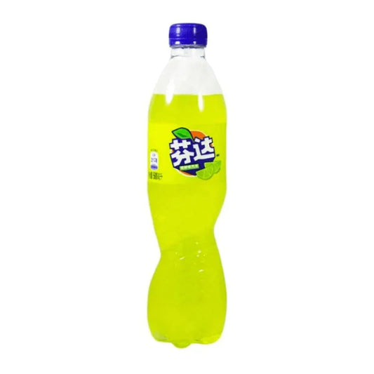 Fanta Lime Bottle Chinese Drinks