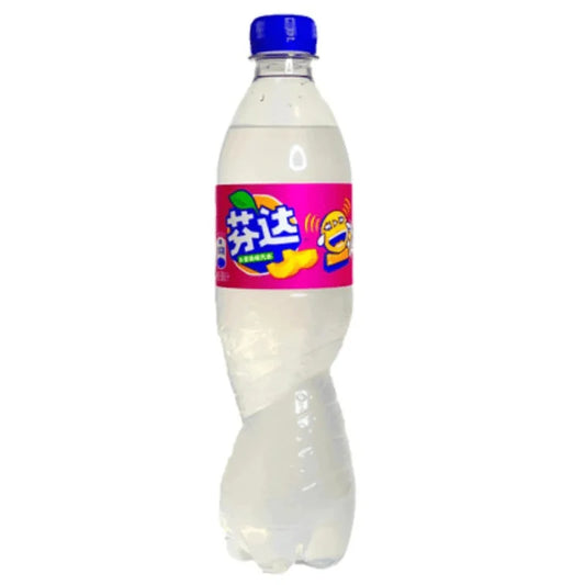 Fanta White Peach Bottle Chinese Drinks
