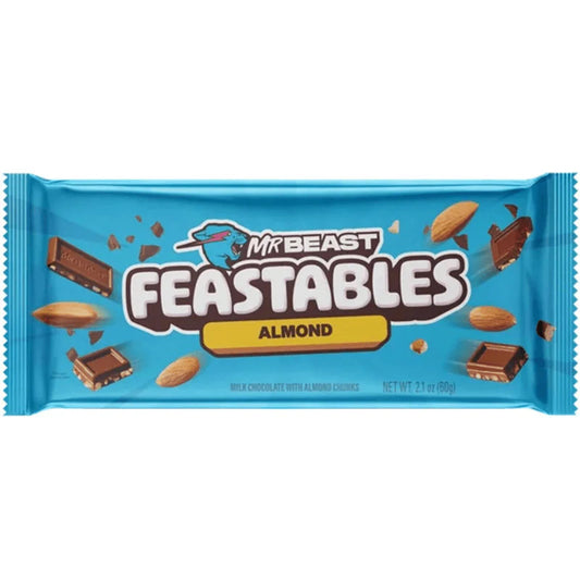 Feastab;es by Mr Beast Almond Milk Chocolate Bar