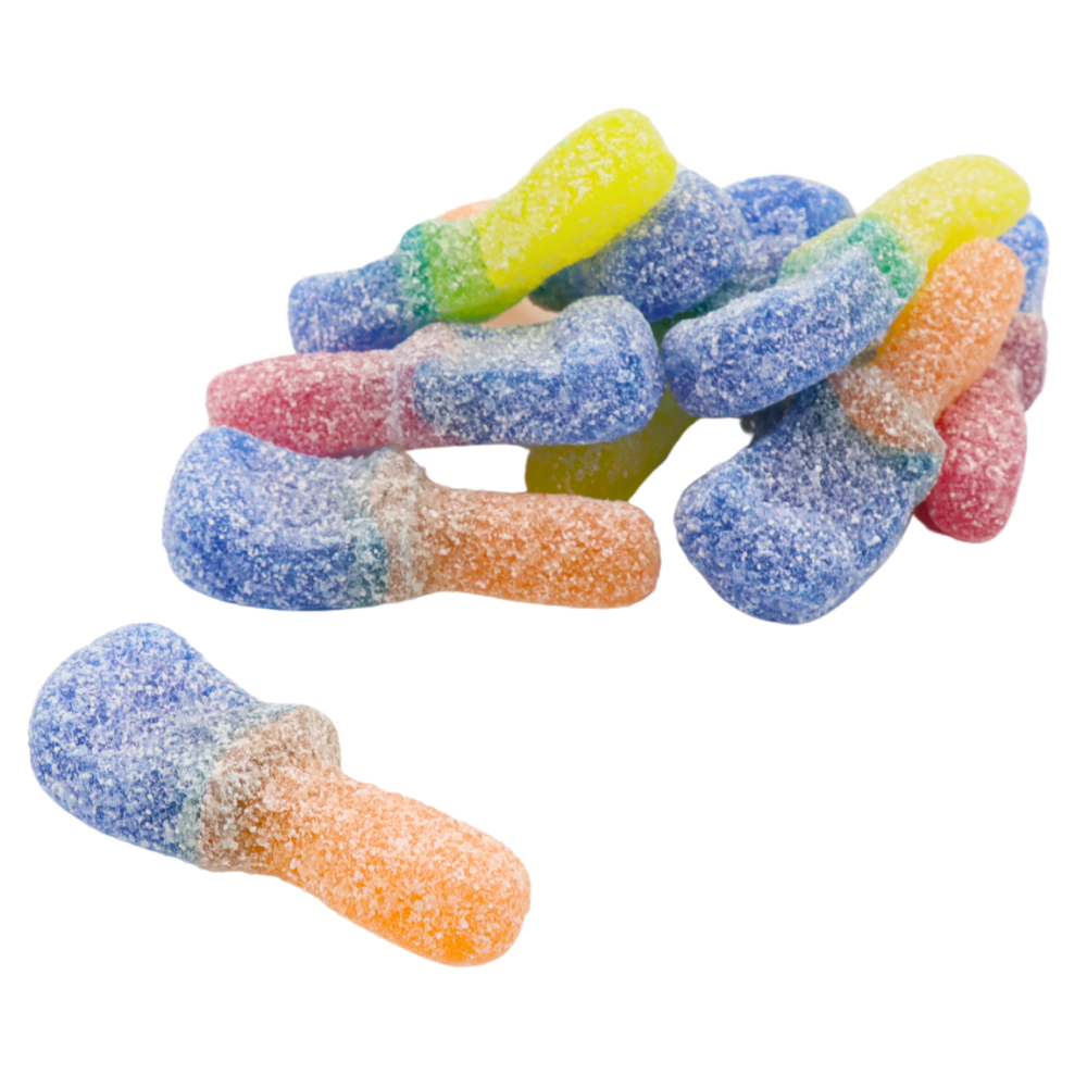Fizzy Jelly Tongue Painter Paint Brushes Retro Sweets