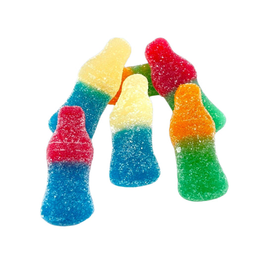 Fizzy Tutti Frutti Bottles fizzy sweets jelly sweets retro sweets Killer Candy