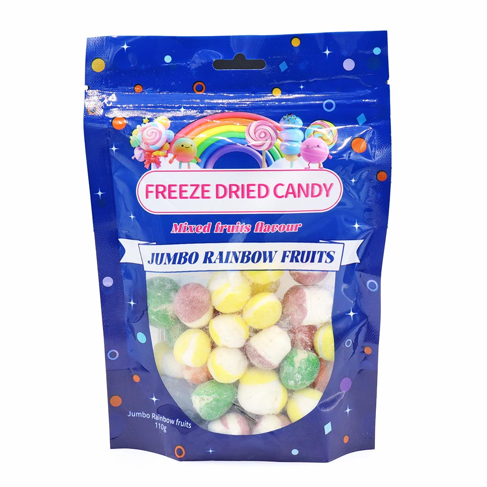 Freeze Dried Jumbo Skittles  Rainbow Fruits Freeze Dried Candy