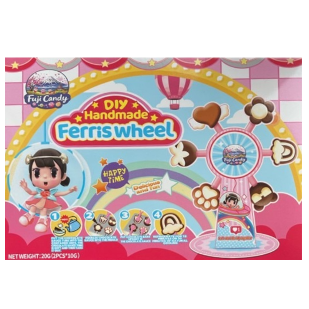 Fuji Candy Handmade DIY Make Your Own Ferris Wheel Candy Kit Japanese Candy