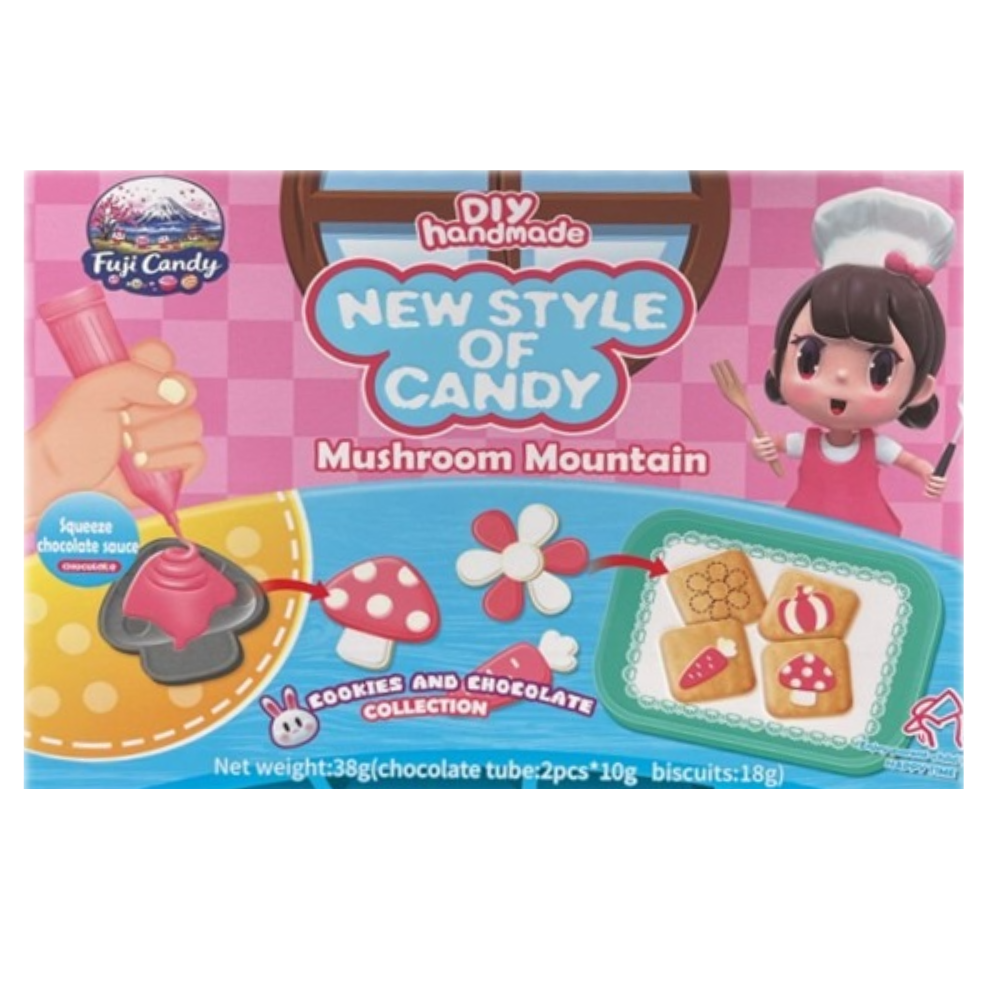 Fuji Candy Handmade DIY Make Your Own Mushroom Mountain Candy Kit Japanese Candy