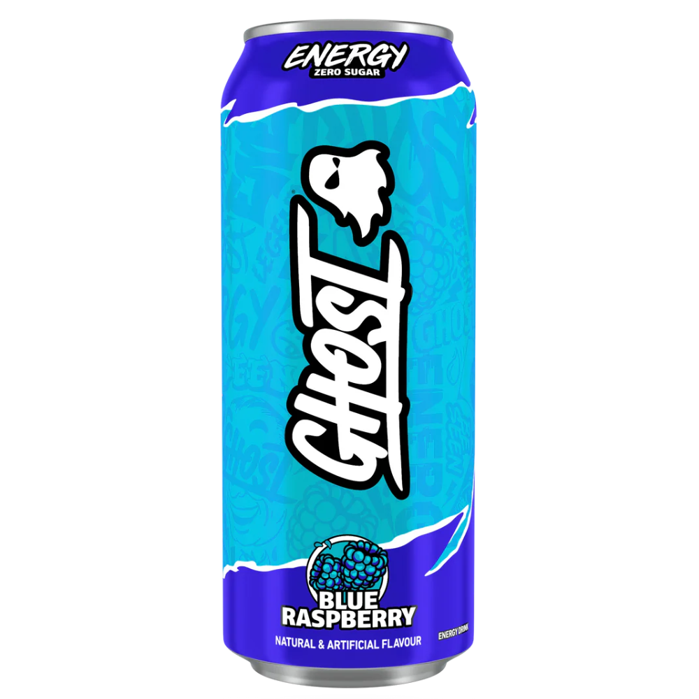 Ghost Energy Blue Raspberry Energy Drink American Energy Drinks