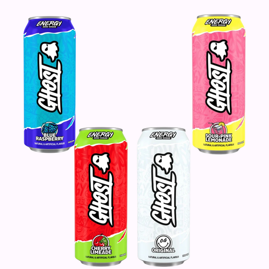 Ghost Energy Drinks Bundle of 4 Flavours American Drinks