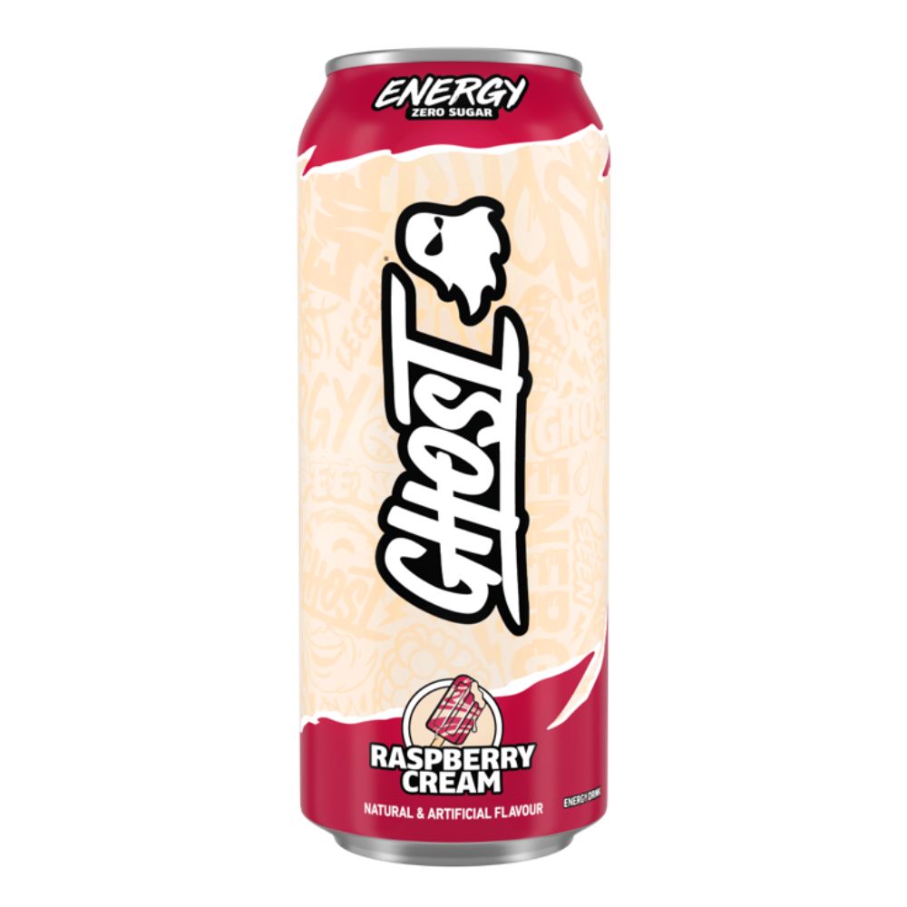 Ghost Energy Raspberry Cream Energy Drink American Soda