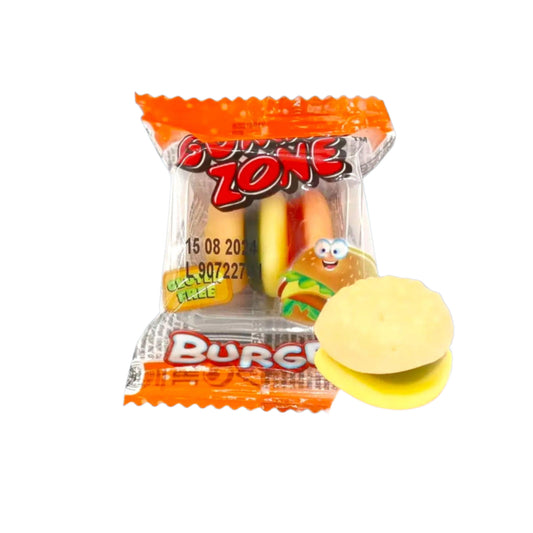 Gummi Zone Burger jelly sweets  retro sweets Killer Candy