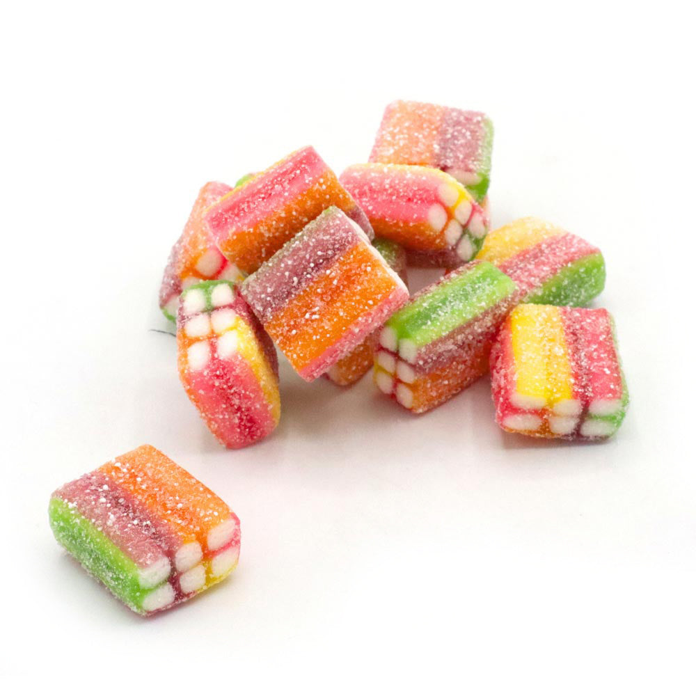 Haribo Rainbow Pixel Fizz German Pick N Mix Sweets