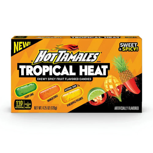 Hot Tamales Tropical Heat Theatre Box American Candy