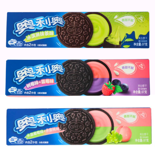 Japanese Oreos Bundle of 3 Flavours Japanese Snacks