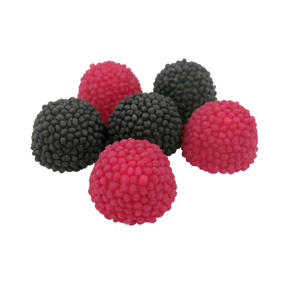 Jelly Blackberry & Raspberry Berries Retro Sweets