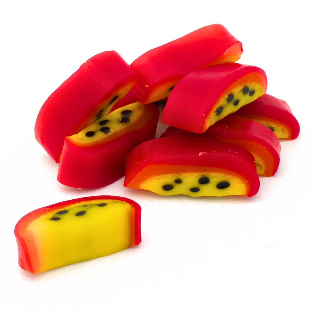 Jelly Peelable Passion Fruit Slices Retro Sweets