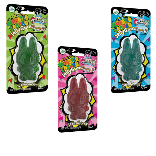 Labubu Giant Jelly Sweets Bundle of All 3 Flavours Retro Sweets