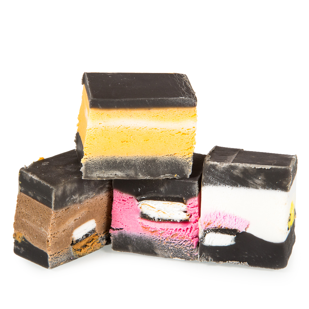 Liquorice Allsorts Fudge Retro Sweets