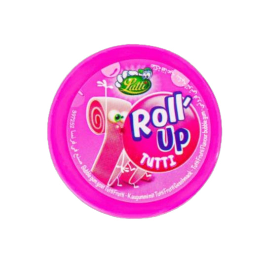 Lutti Roll Up Bubblegum chewing gum retro sweets Killer Candy