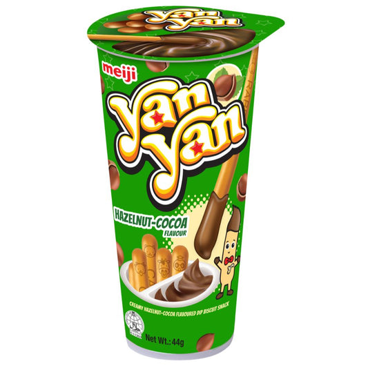 Meiji Hazelnut Cocoa Dip Yan Yan Japanese Snacks