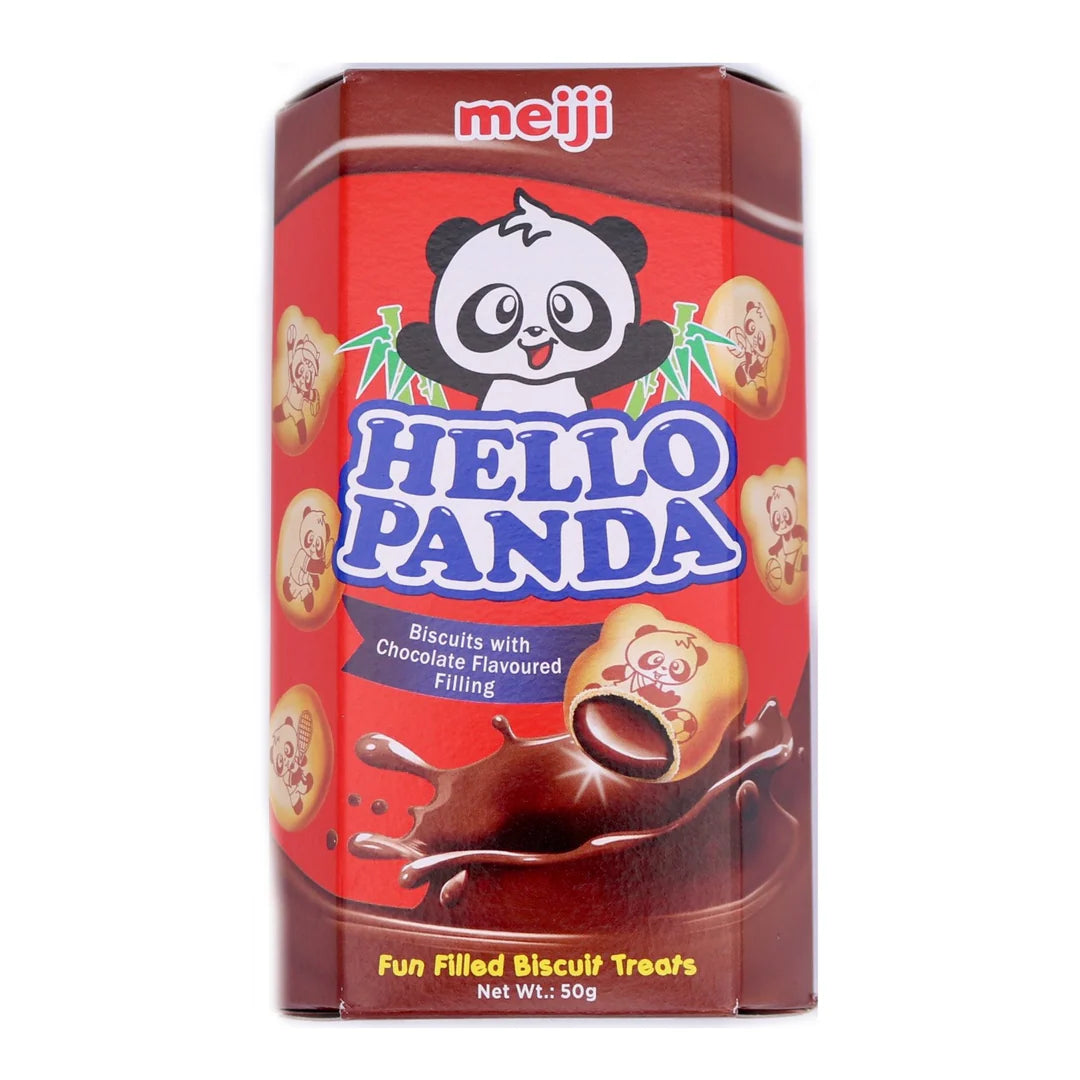 Meiji Hello Panda Chocolate Biscuits Japanese Snacks